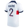 Paris Saint-Germain Hakimi 2 Borte 23-24 - Herre Fotballdrakt